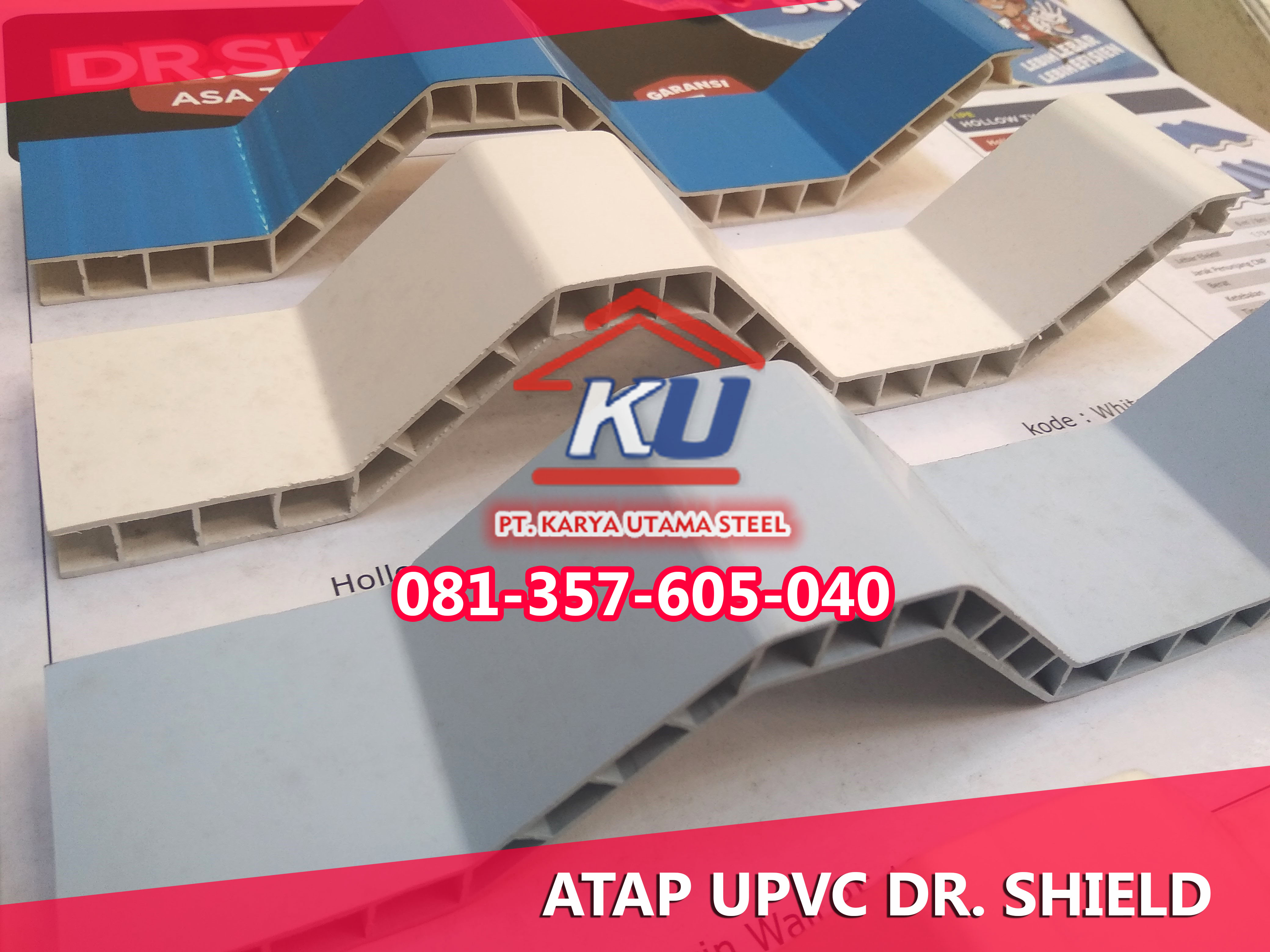 Jual Atap PVC Surabaya Produksi Indonesia Merk Dr Shield