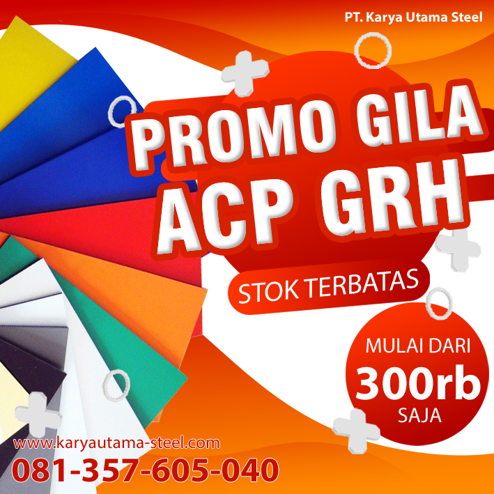 Supplier ACP Surabaya | Harga Per Lembar Mulai Dari 300rb