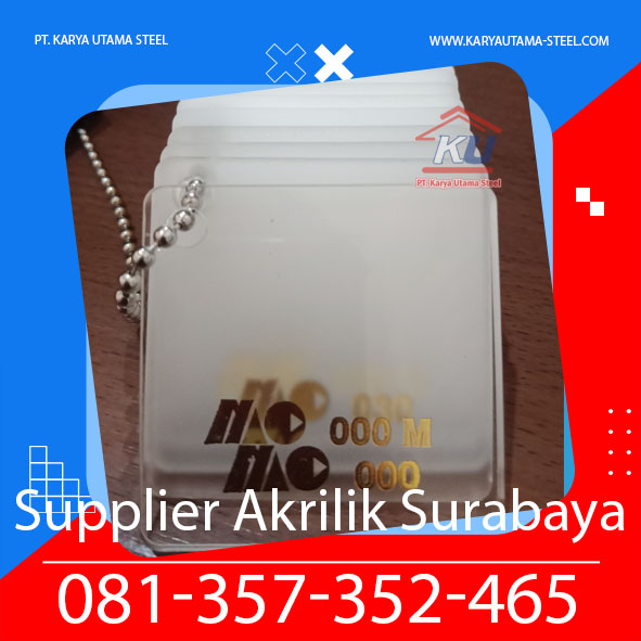 You are currently viewing Pemasok Akrilik Surabaya – Karakteristik dan Ciri Akrilik Transparan