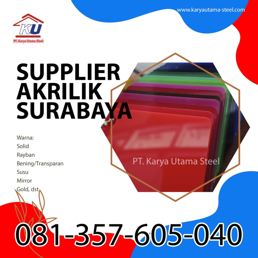 Akrilik Lembaran Jawa Timur Surabaya Sidoarjo - Pengertian dan Aplikasinya