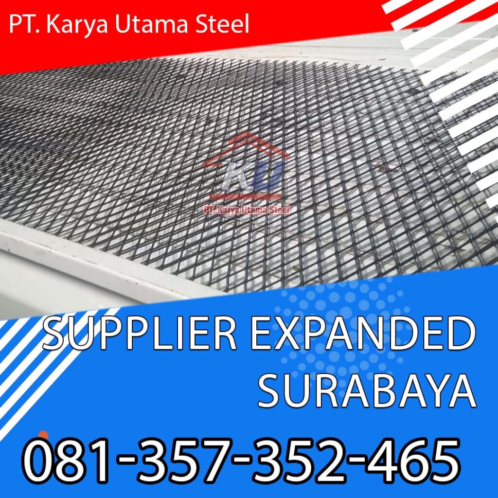 Pilih Expanded Metal atau Perforated Metal (plat lubang)