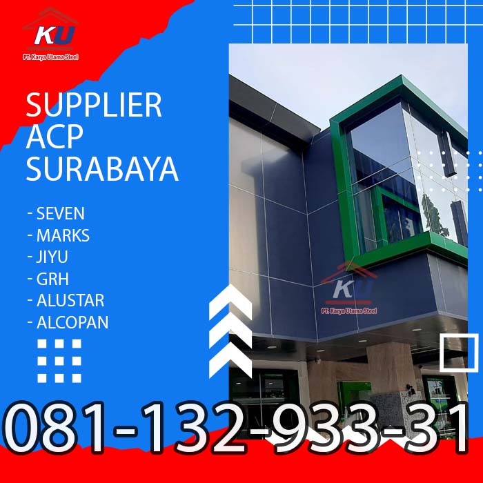 You are currently viewing Lembaran ACP (Aluminium Composite Panel) untuk Bangunan Komersial Surabaya