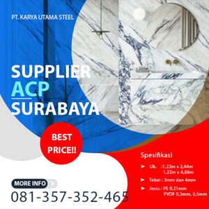 Read more about the article Supplier ACP Marmer Marble Surabaya Terbaik untuk Dinding Interior
